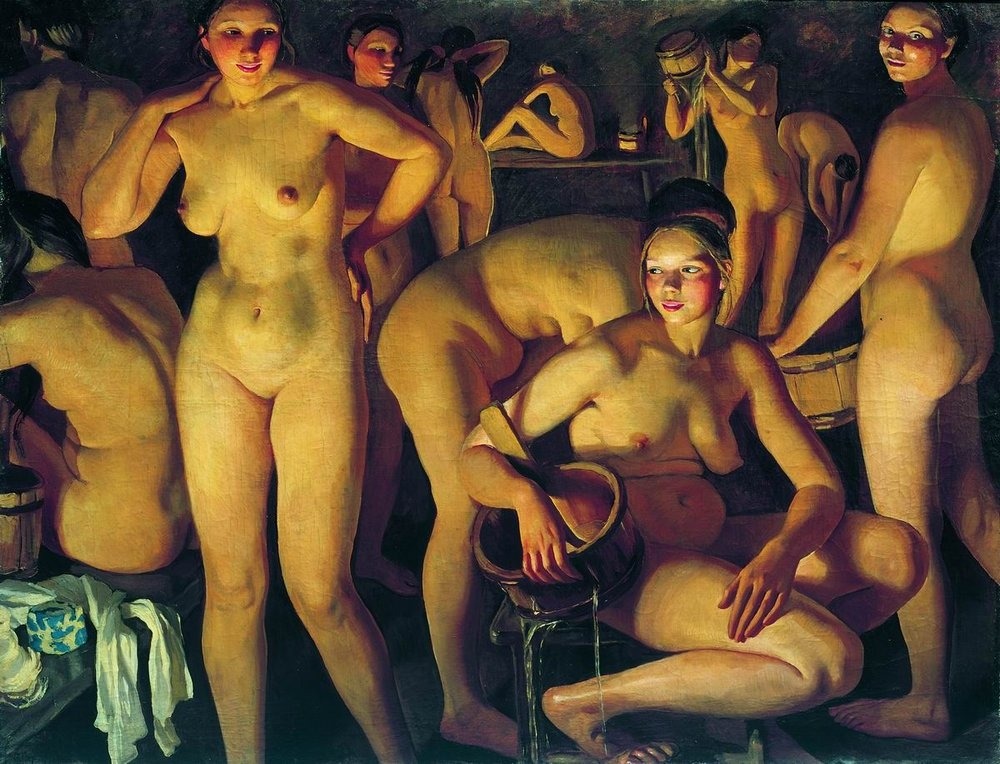 Finnish sauna girls nude