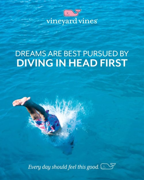 Diving in head first