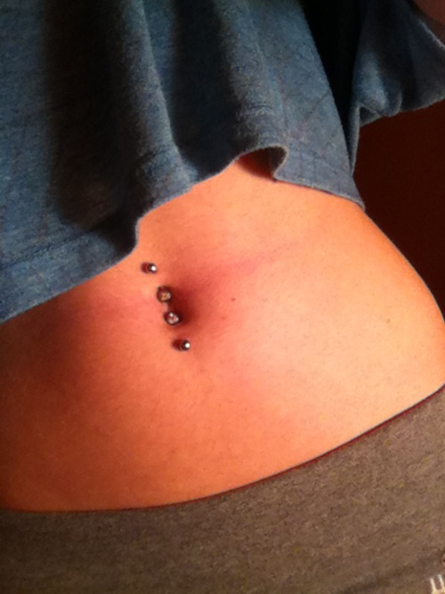 Double Belly Button Piercing Tumblr